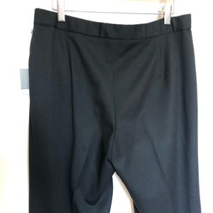 Dressy Work Slacks Pants Black NWT